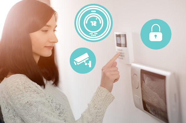 Header image for article on home automation and security