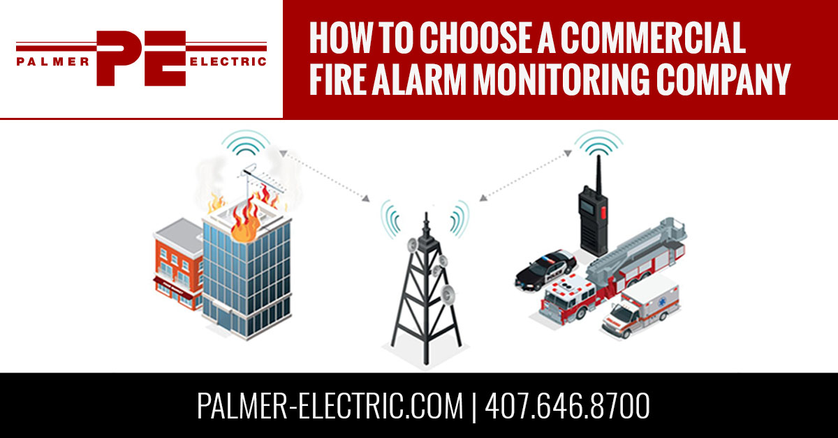 commercial fire alarm system monitoring company