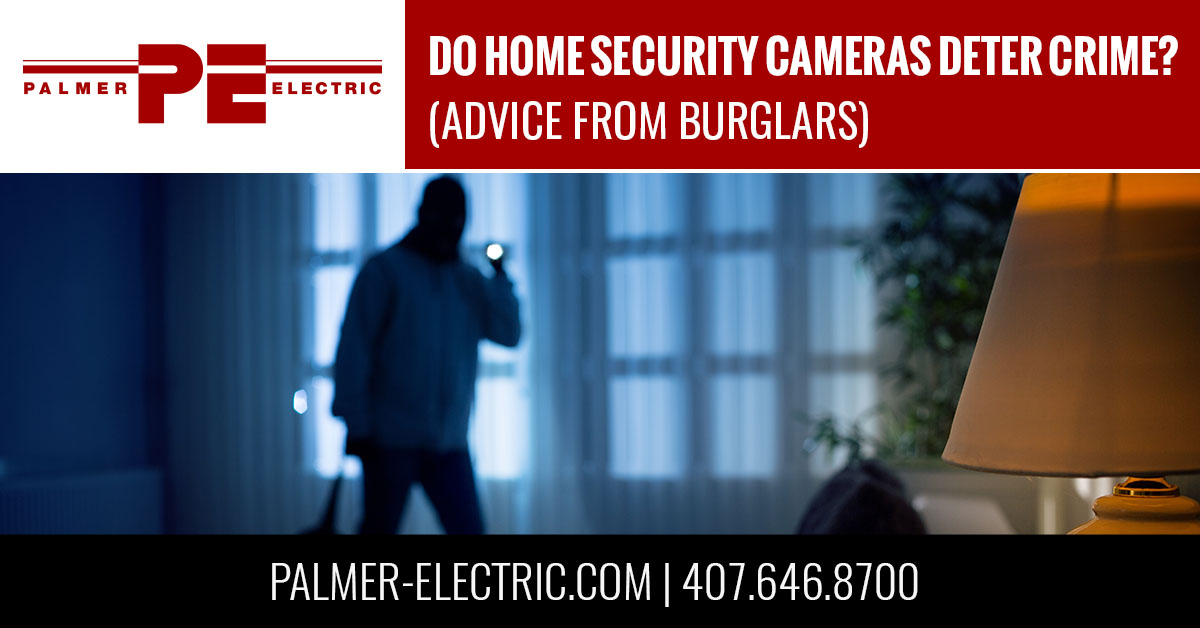 burglar in home, professional home security camera installation