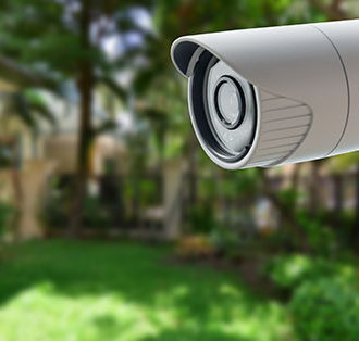outdoor security camera installation