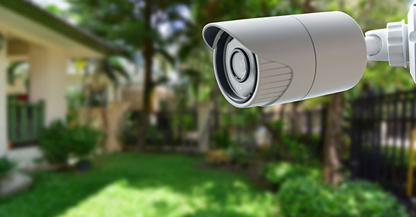 outdoor security camera installation
