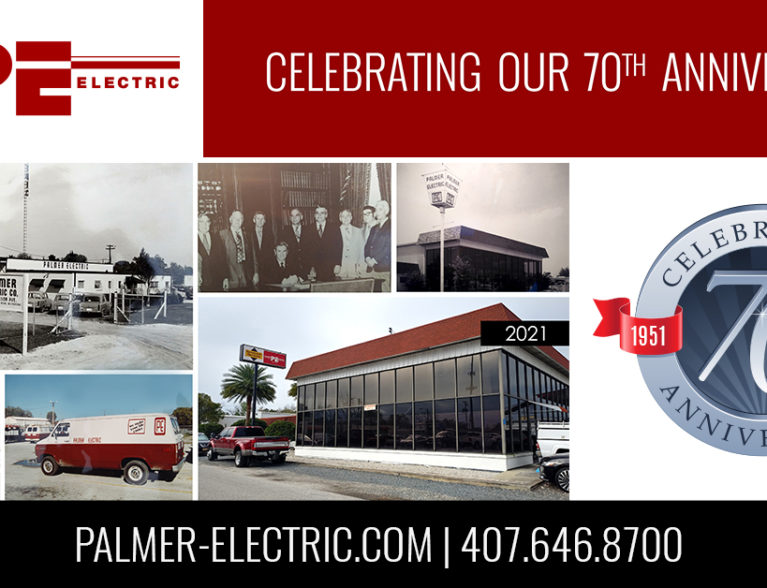 palmer electric 70th anniversary