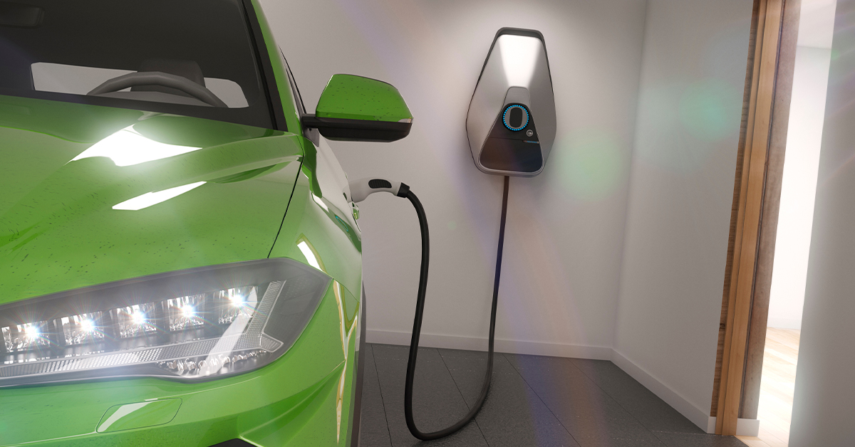 electric car charging at home