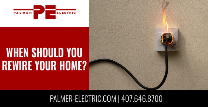 When should a house be rewired?