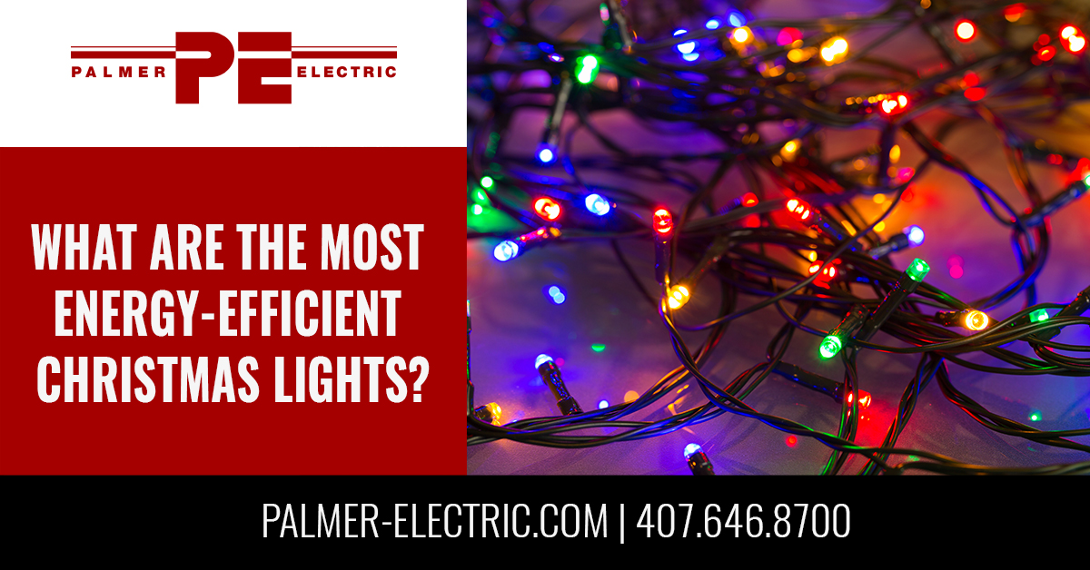 what are the most energy efficient christmas lights