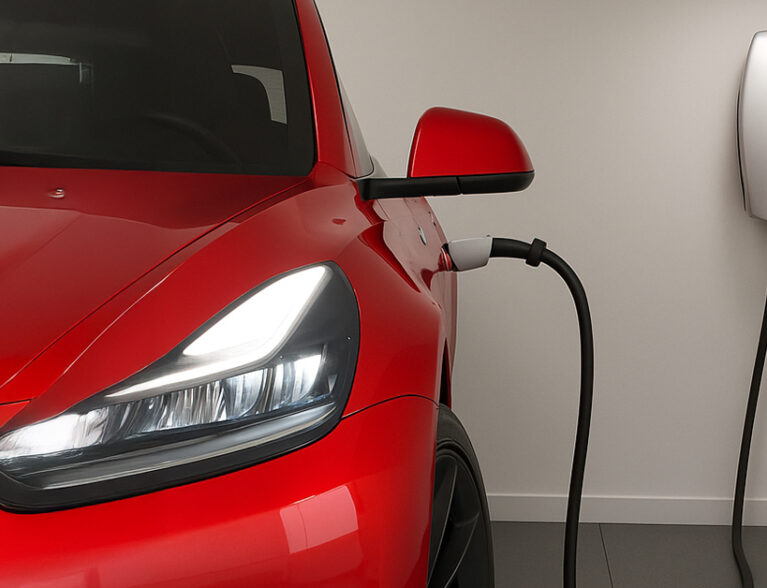 electric car charging at home