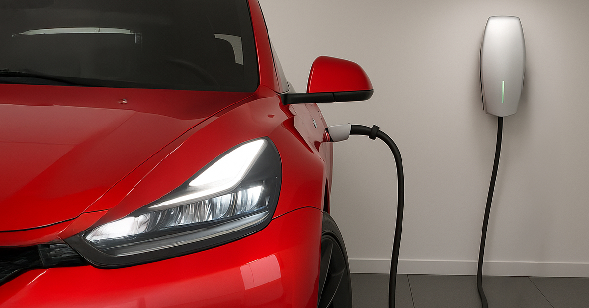 electric car charging at home