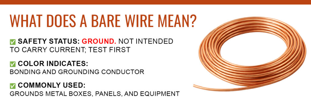 What Does a bare Wire Mean