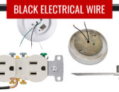 Black Electrical Wire: Function, Safety, Common Uses, Pairing, and Warnings