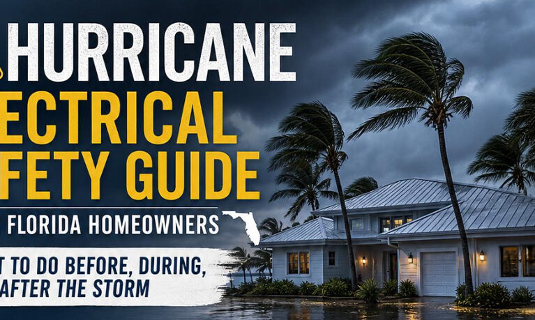 Hurricane Electrical Safety Guide for Florida Homeowners Electrical Panels, Generators, Flooding and Power Outages