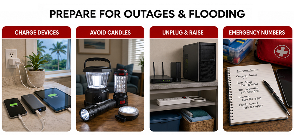 Prepare for Power Outages and Flooding