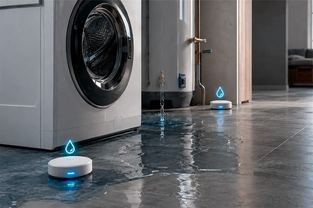 Smart Water Leak & Flood Sensors Smart Water Leak & Flood Sensors