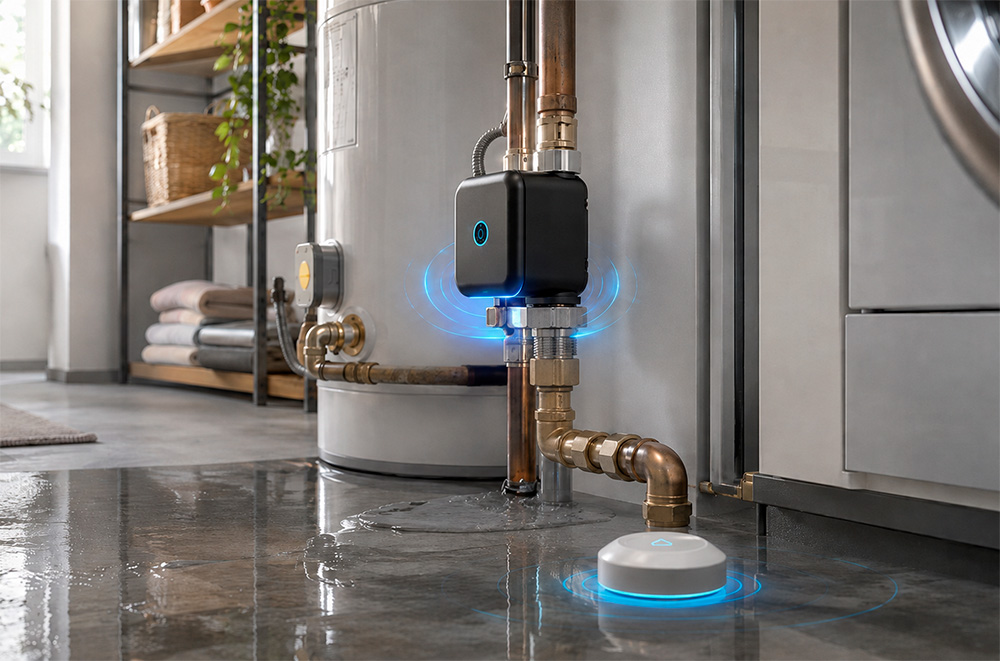 Smart Water Valve & Flood Prevention Smart Water Valve & Flood Prevention