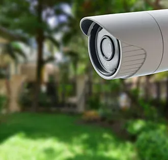 outdoor security camera installation