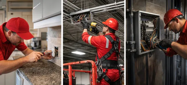 The Difference Between Commercial, Industrial & Residential Electricians