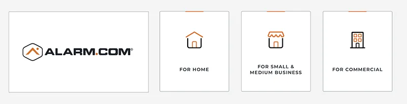 alarm com logo services