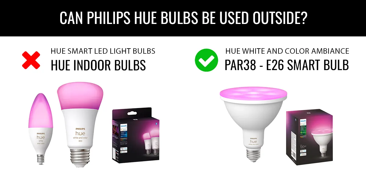 Can Philips Hue Bulbs Be Used Outside Can Philips Hue Bulbs Be Used Outside