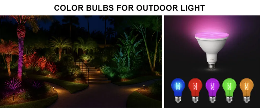 Color Bulbs For Outdoor Lights