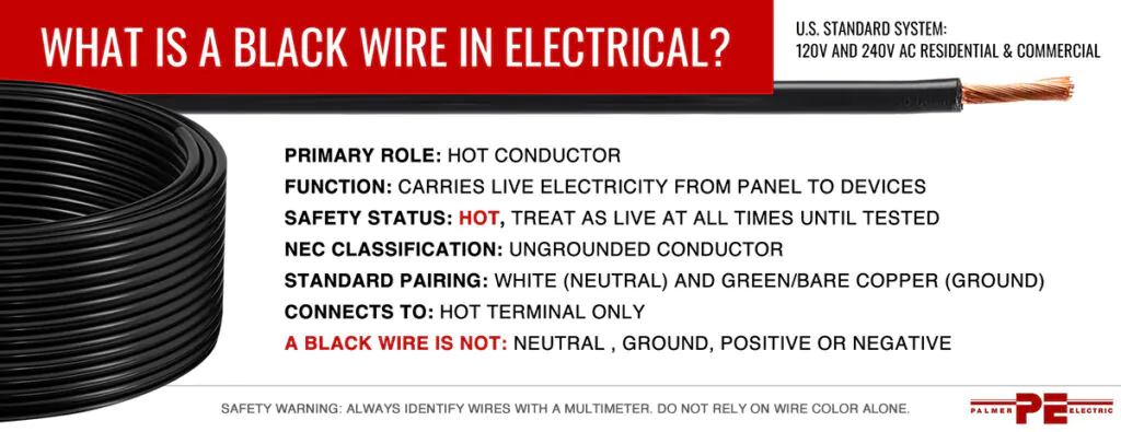 What Is a Black Wire in Electrical
