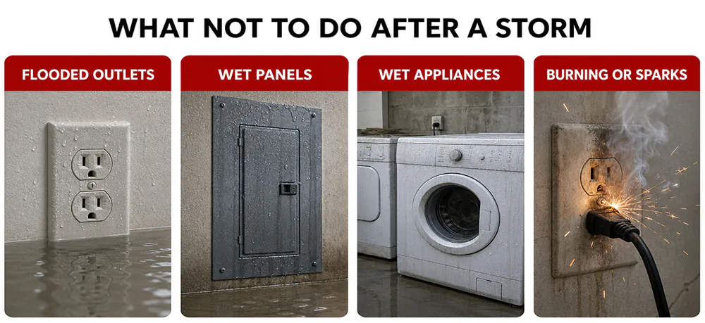 After the Storm Electrical Safety Checklist