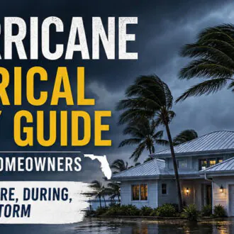 Hurricane Electrical Safety Guide for Florida Homeowners Electrical Panels, Generators, Flooding and Power Outages
