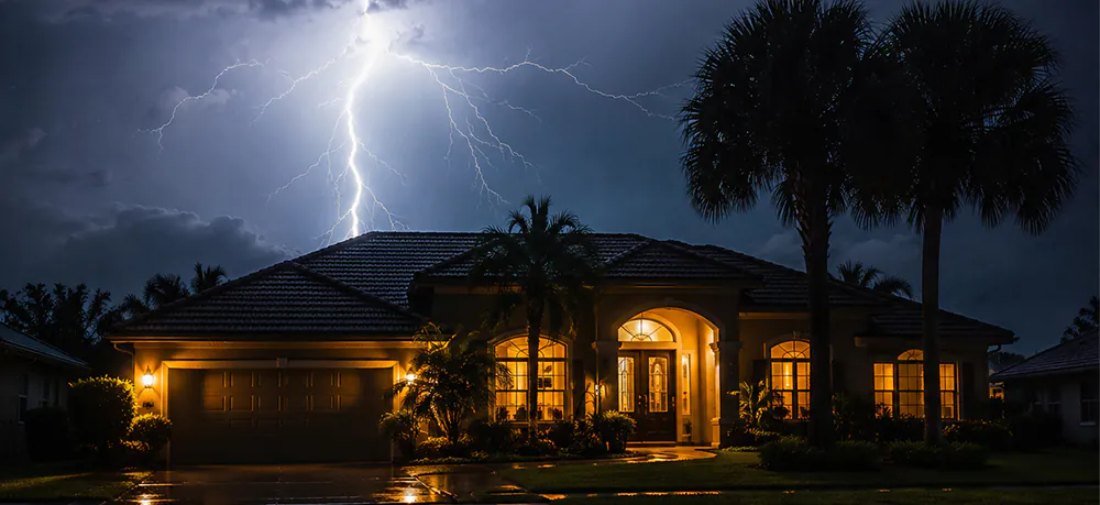Whole Home Surge Protection and Lightning Risk